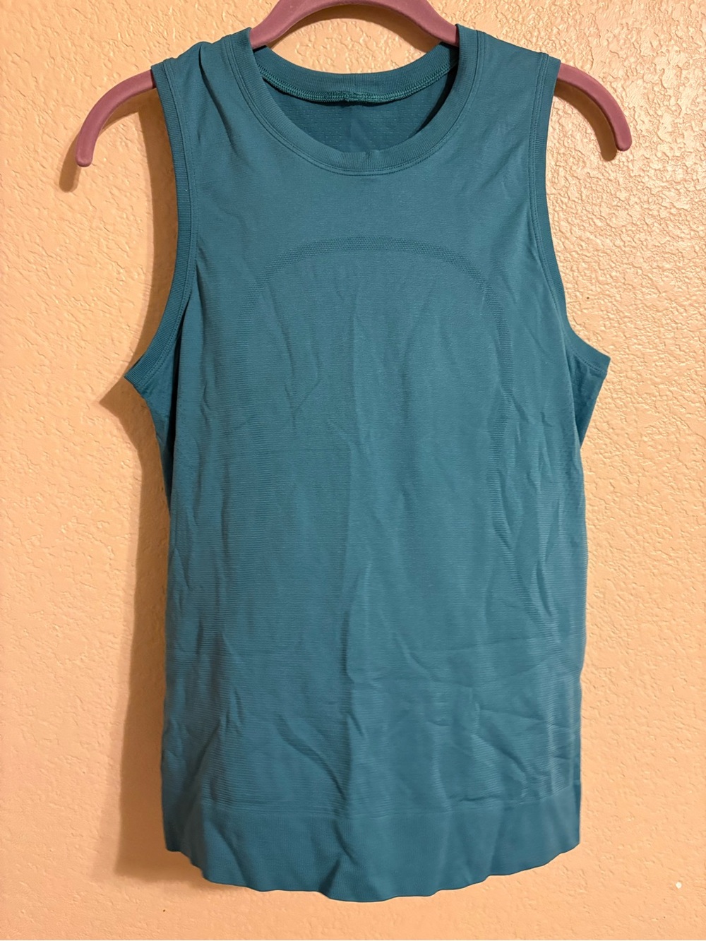 Lululemon Swiftly Breathe Teal Tank Top